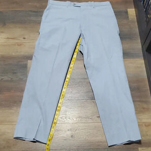 JB britches made in Italy seersucker striped torino flat front pants
